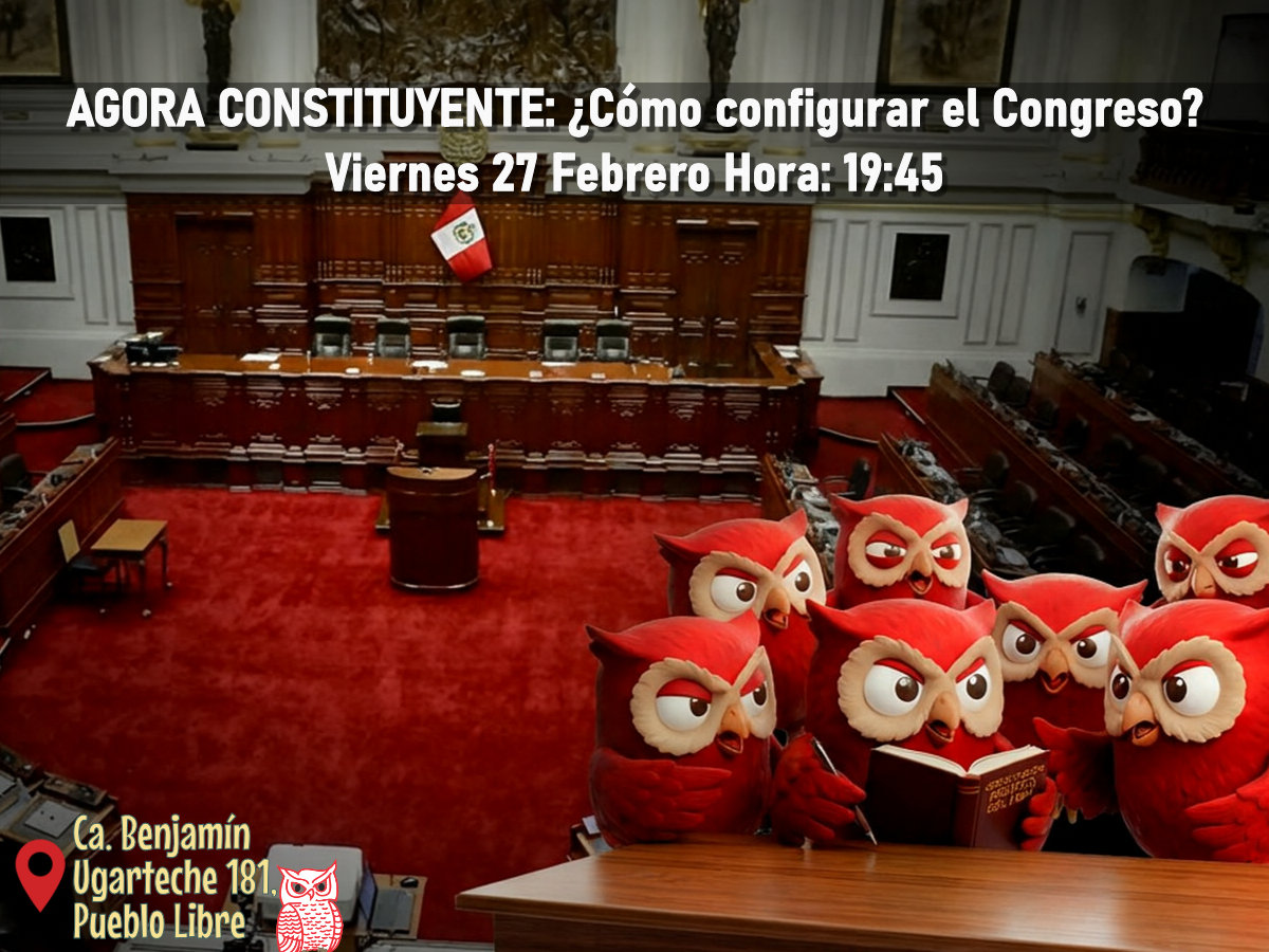 Ágora Constituyente. Sesión 109. VIERNES 27 Feb 2026: ¿Cómo configurar el Congreso?