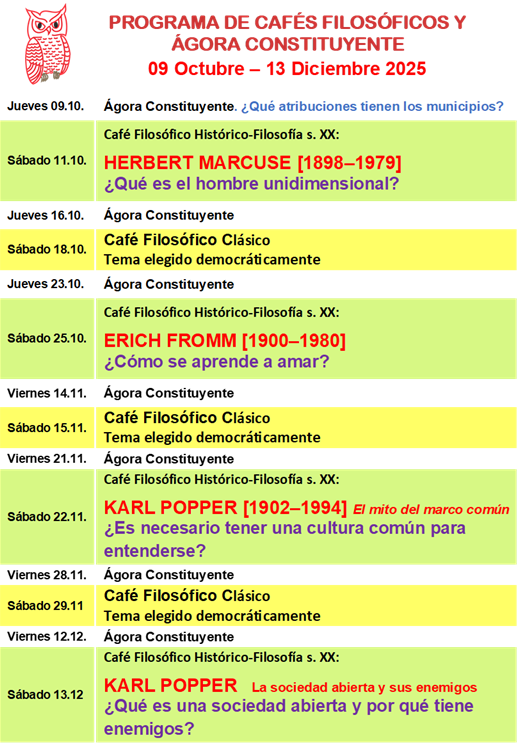 Programa Setiembre - Octubre 2025 